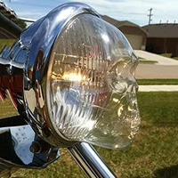 skull headlight covers for car truck auto decorative protective head lamp cover accessory dropshipping