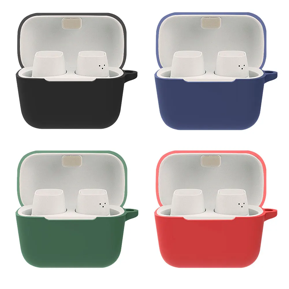 

Protector Shell for SENNHEISER CX400BT Earbuds Charging Case Soft Silicone Shockproof Colorful Accessories