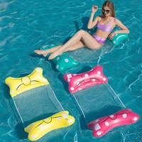 adult water hammock recliner inflatable floating swimming mattress sea swimming ring pool party toy lounge bed for swimming
