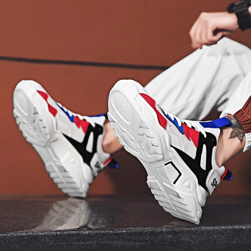 

Fashion Summer Sneakers Men Tenis Men Casual Shoes Trainers Male Zapatos De Hombre Krasovki LaceUp Men Shoes Breathable Walking