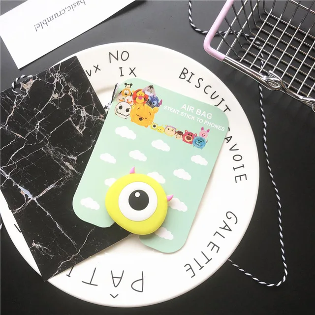 Держатель Pocketsocket с героями мультфильмов держатель подставка для IPhone X 7 samsung huawei карманная розетка держатель для сотового телефона - Цвет: 16