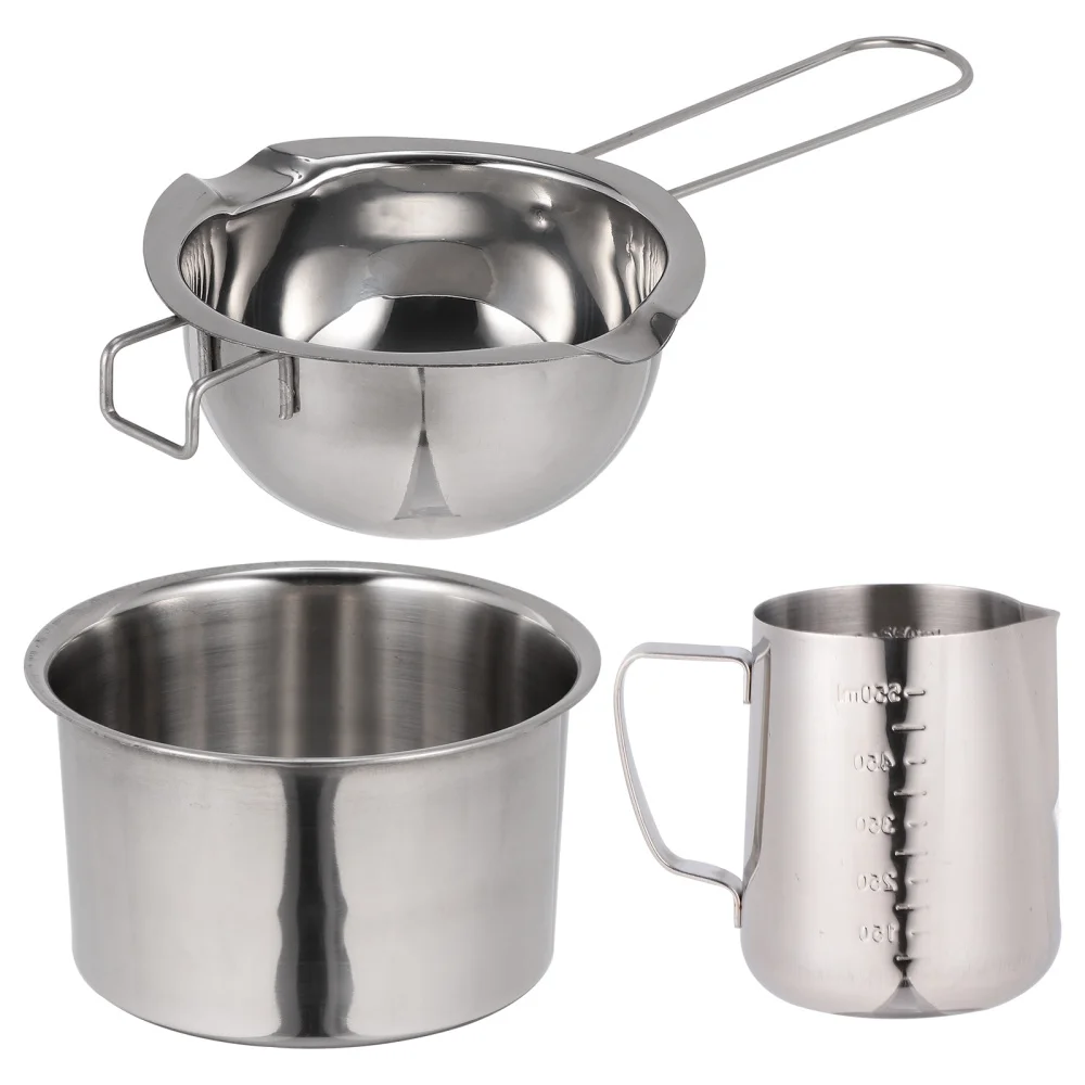 

1 Set Stainless Steel Butter Melting Pot Premium Practical Melting Pot