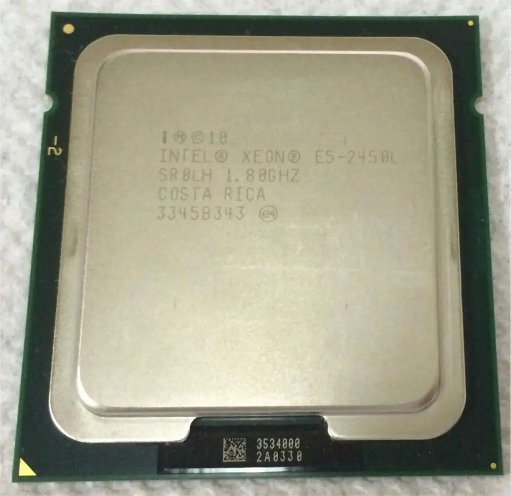 XEON E5 2450L 1 80 ГГц 8 ядерный 20 МБ SmartCache DDR3 800/1066/1333/1600 FCLGA1356 TDP 70W|Процессоры| |