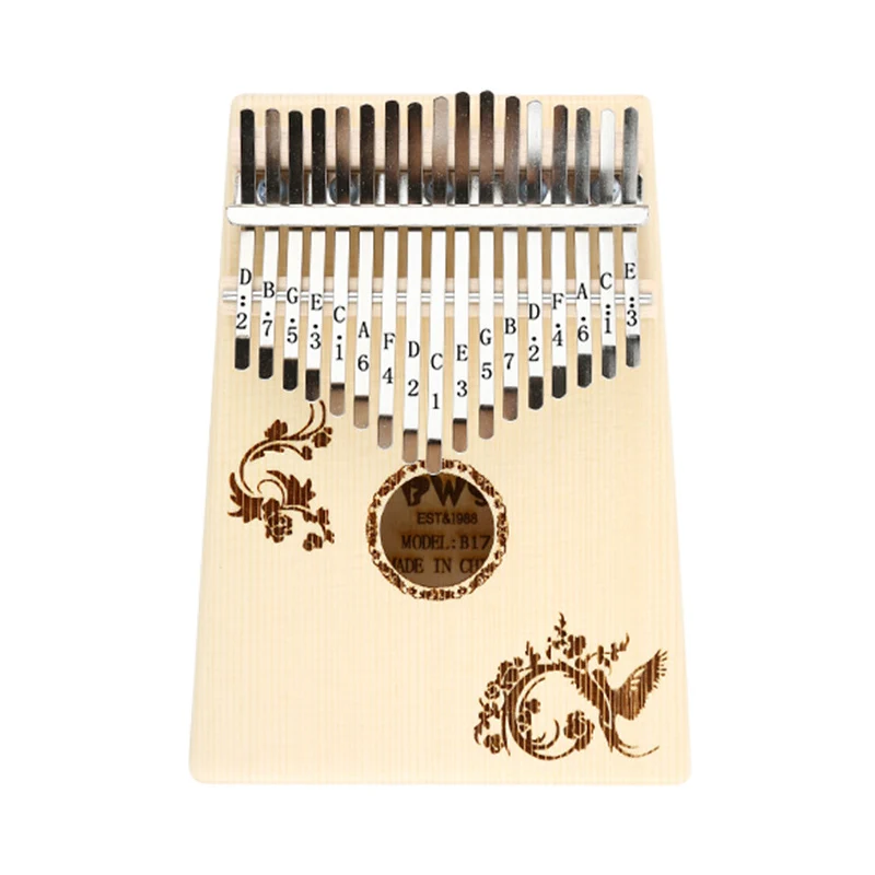 17 клавиш калимба большой палец пианино высокое качество деревянный корпус из