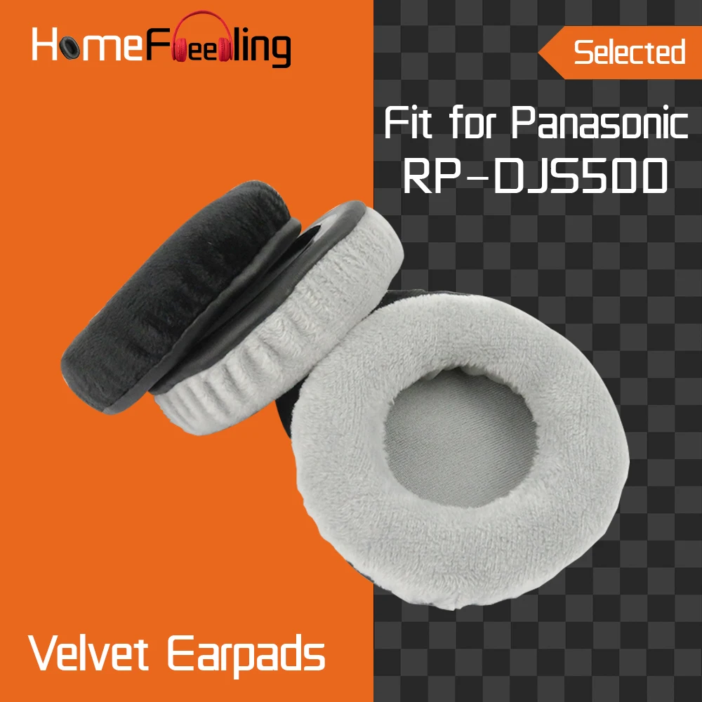 

Homefeeling Earpads for Panasonic RP DJS500 RP-DJS500 Headphones Earpad Cushions Covers Velvet Ear Pad Replacement
