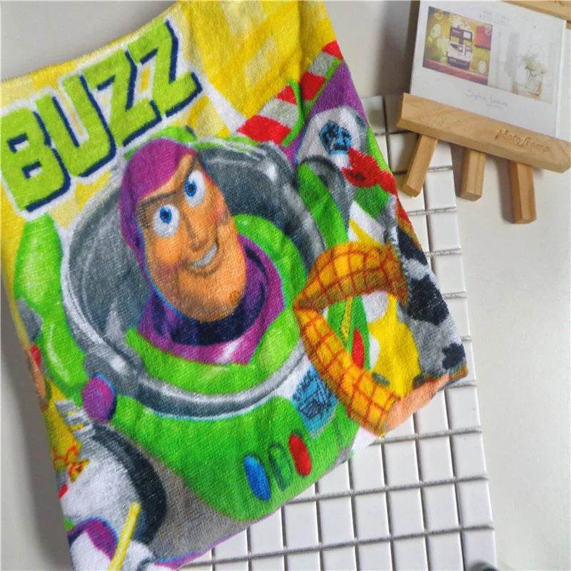 

Disney Cartoon Toy Story Buzz Lightyear Swiming Bath Towel for Baby Boys Girls Birthday Gift Teens Beach Shower Towel 60x120cm