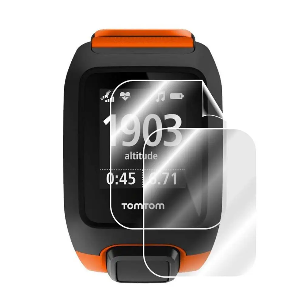 Защитная пленка из ТПУ для экрана TomTom 2 3 Runner Spark 3|Смарт-аксессуары| |