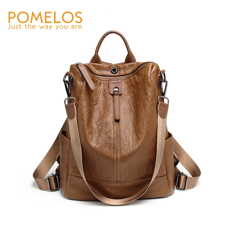 POMELOS женский рюкзак высокое качество мягкий из искусственной кожи для женщин