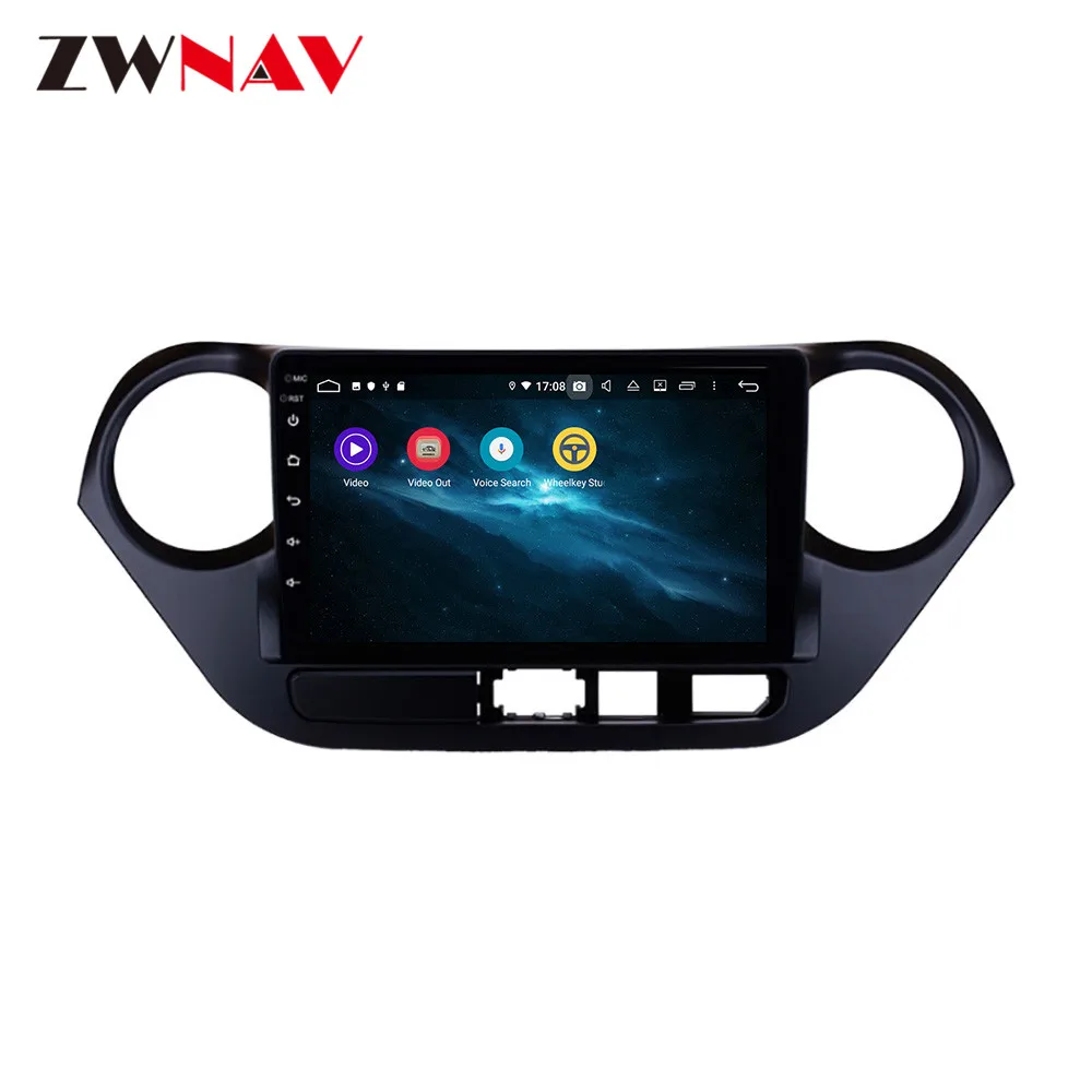 Android 9 0 4 + 64G DSP радио автомобиль без DVD плеер GPS навигация для Hyundai I10 I-10 2013-2018