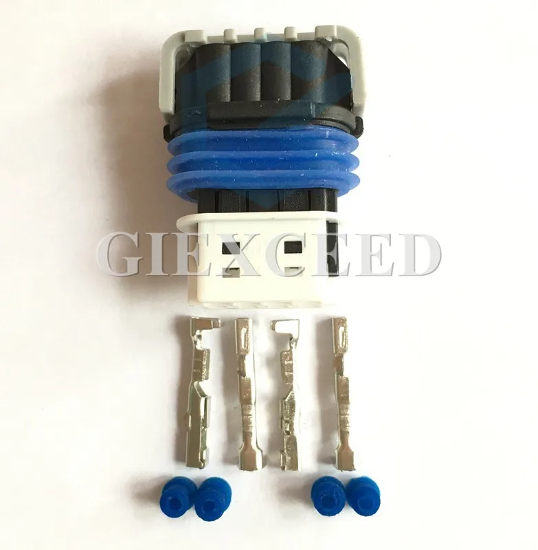 2 комплекта 4 Pin O2 кислородный датчик разъем давления на впуске штепсельная вилка