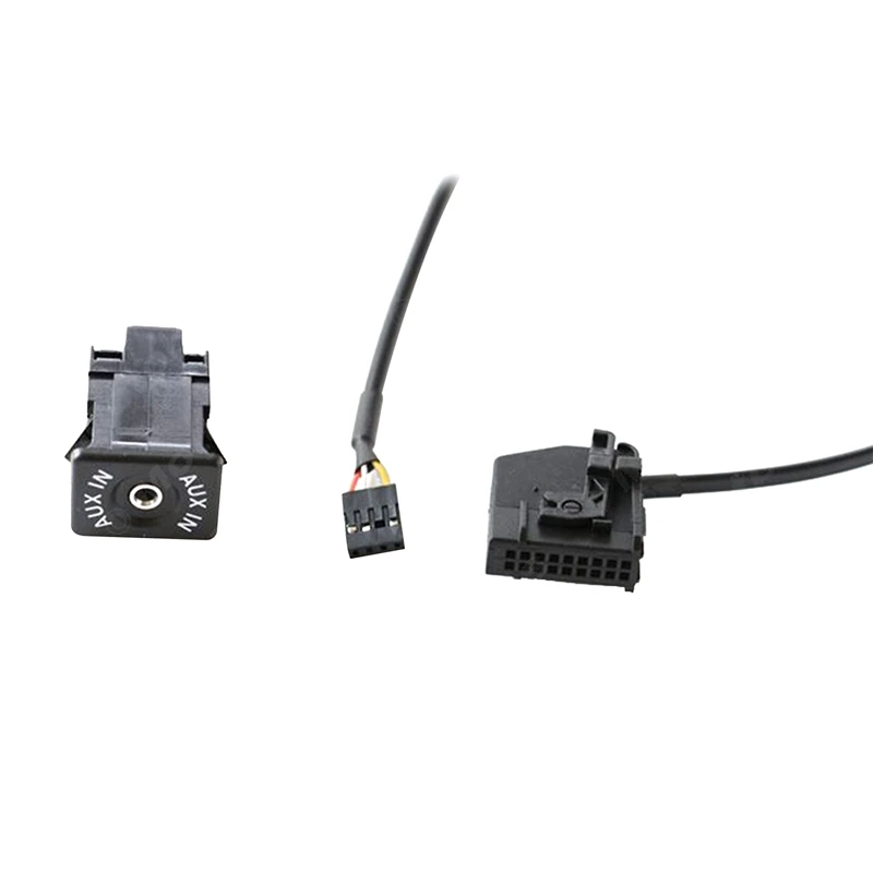 

Car Audio AUX-in Switch AUX Cable Adapter 18Pin Plug for - MFD2 RNS2
