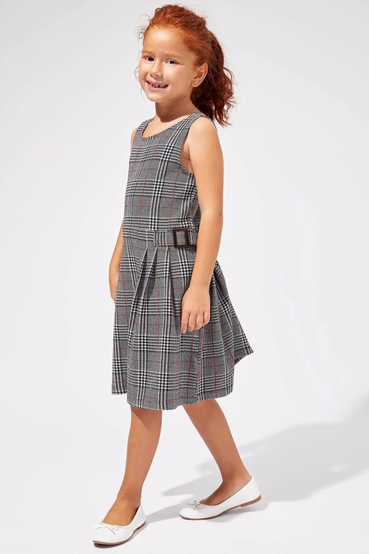 DeFacto Girl Knitted Dress-L3580A619AU | Детская одежда и обувь