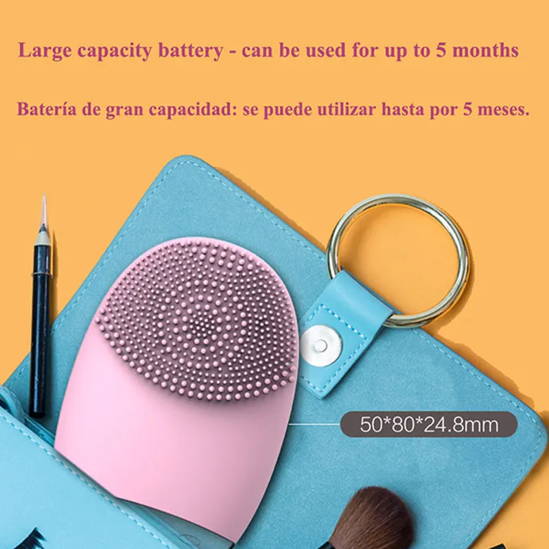 Силиконовый инструмент для очищения лица очистка сужение пор удаление черных