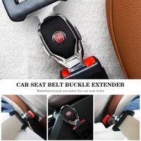 car safety belt buckle extension silencer clasp insert plug clip for fiat 500 grande punto abarth stilo ducato bravo panda tipo