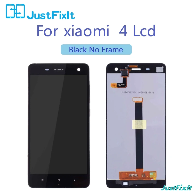 Оригинальный Для Xiaomi Mi 4 ЖК сенсорный экран дигитайзер с рамкой оригинальная