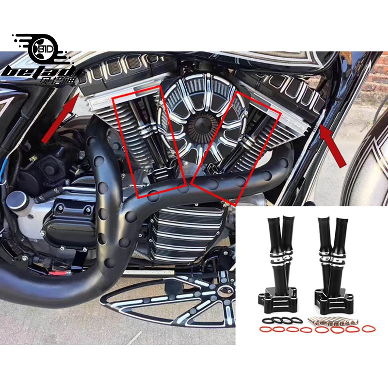 Мотоциклетные толкателя подъемный Блок Крышка для Harley Touring Road King Street Glide