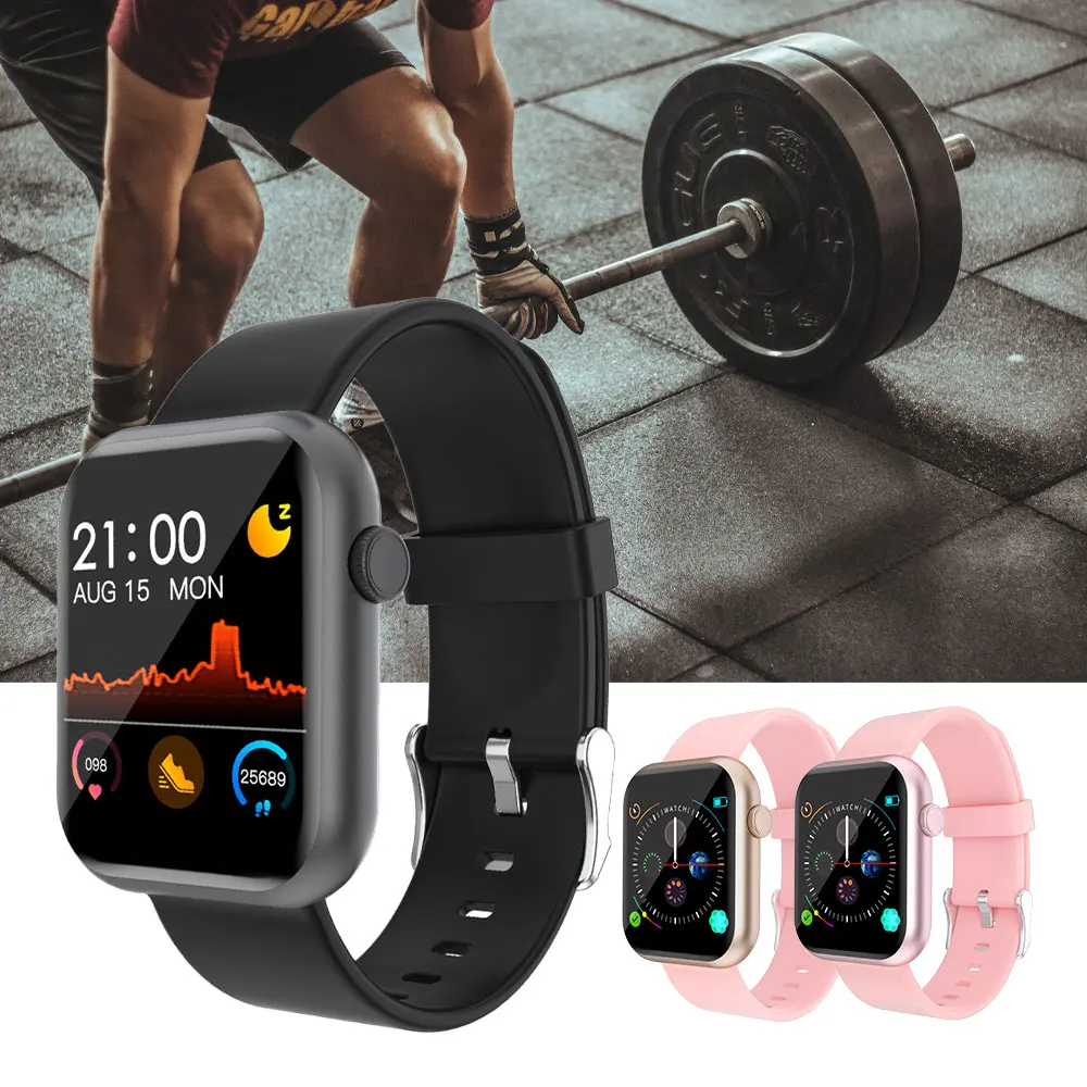 Смарт часы P9 для мужчин и женщин водонепроницаемые умные со встроенной игрой