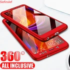 Защитный чехол с полным покрытием 360 градусов, для Xiaomi Redmi Note 8 7 6 5 Pro 7A, чехлы для телефонов Xiaomi Mi 9 SE 9t Mi9t с закаленным стеклом