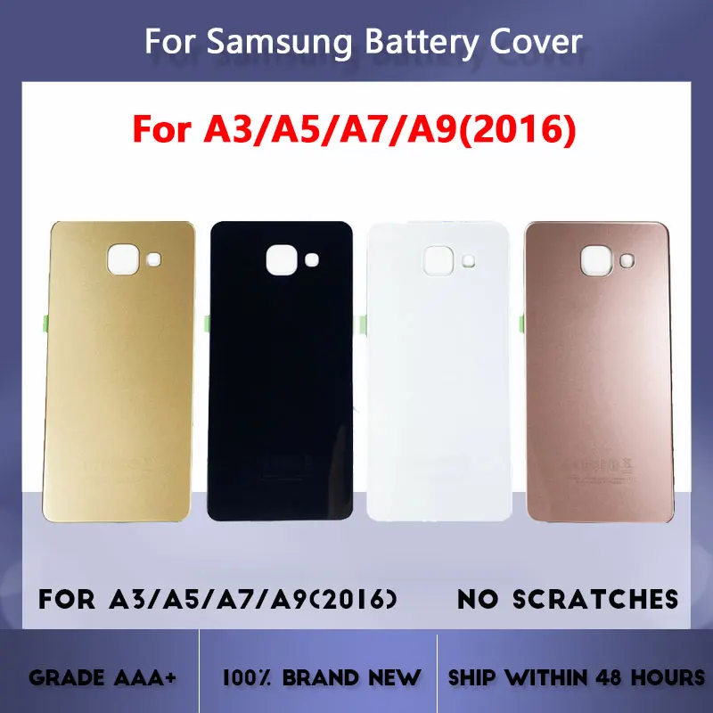 Для SAMSUNG Galaxy A3 A310 A5 A510 A7 A710 A9 A910 2016 задняя крышка батарейного отсека Корпус заднее