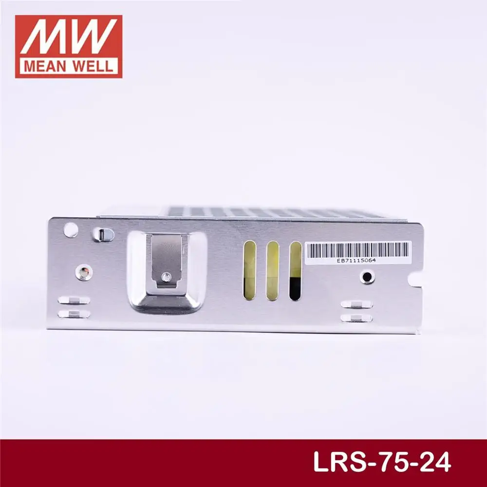 (Только 11 11) Среднее хорошее LRS-75-24 (5 шт.) 24 В 3.2A meanwell LRS-75 76 8 Вт одиночный выходной
