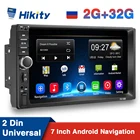 Автомагнитола Hikity 7018B, универсальная Автомагнитола с GPS, Bluetooth, Wi-Fi, для VW, Nissan, Hyundai, Toyota, типоразмер 2 Din