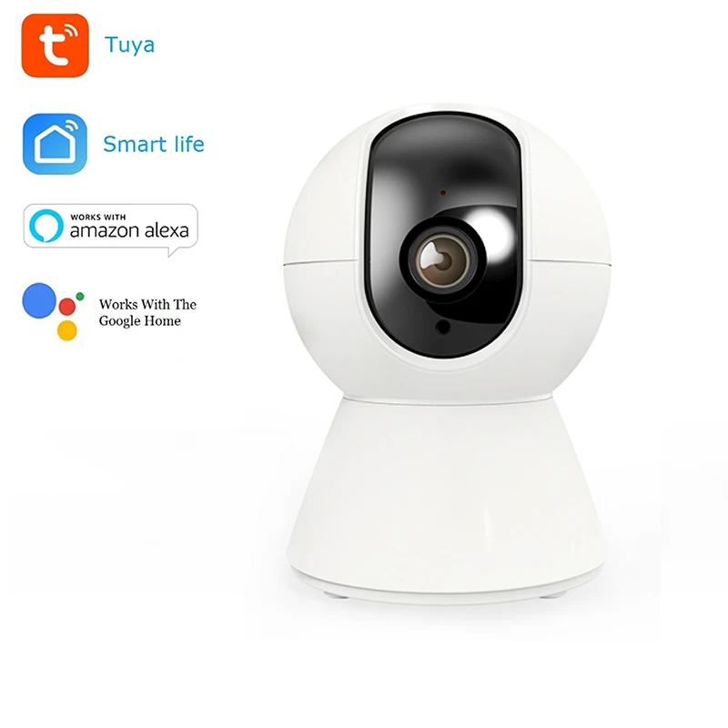 

QZT Mini IP Camera WIFI Infrared Night Vision Tuya Smart Home Security Camera Indoor Video Surveillance Camera Alexa HD 1080P