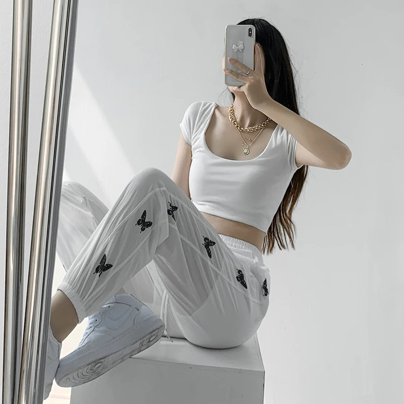 Дешевые оптовые продажи 2021 Весна Лето Осень новинка брюки карго женские модные