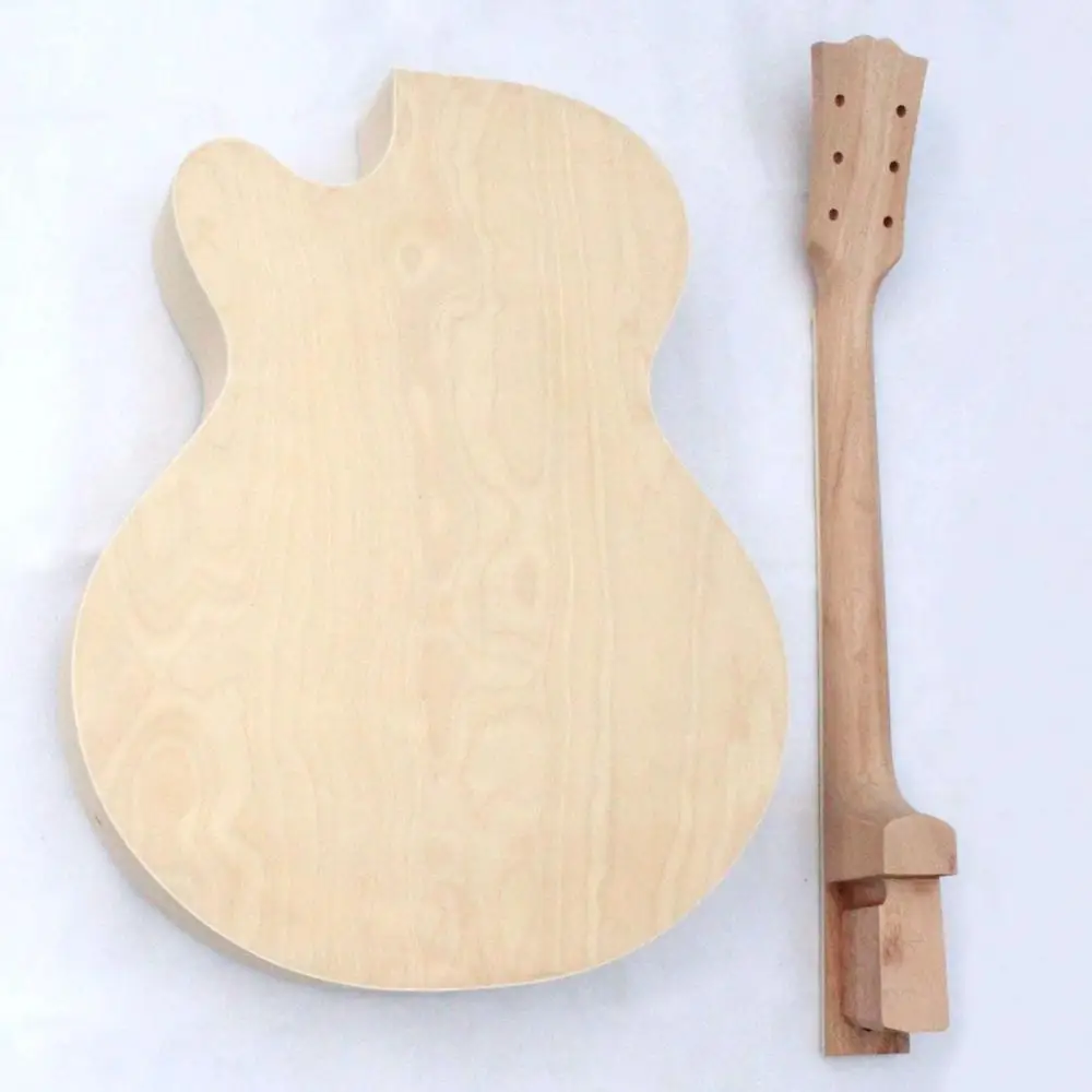 Проект полуполый для сборки электрогитары комплект со всеми аксессуарами