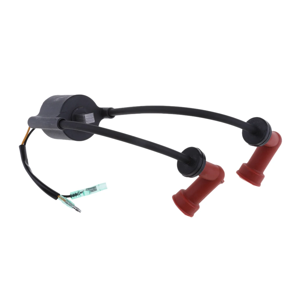 

Black Ignition Coil Assy for Outboard 15 Horsepower 2 Stroke Engine