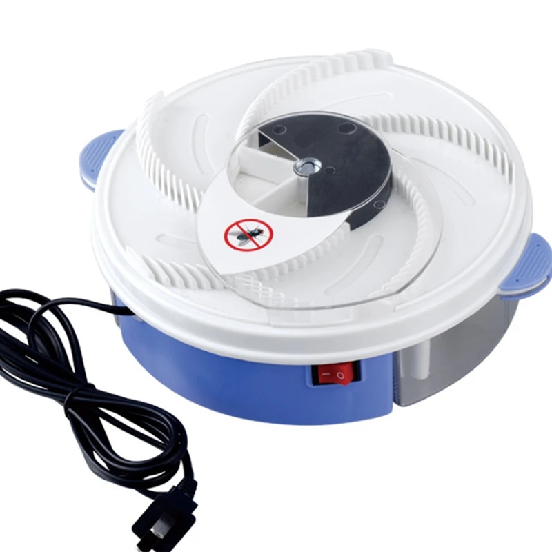 

Electric Fly Trap, Fly Trap Pest Device Insect Catcher Automatic Pest Reject Catcher Insect Repellents Tool with EU Plug
