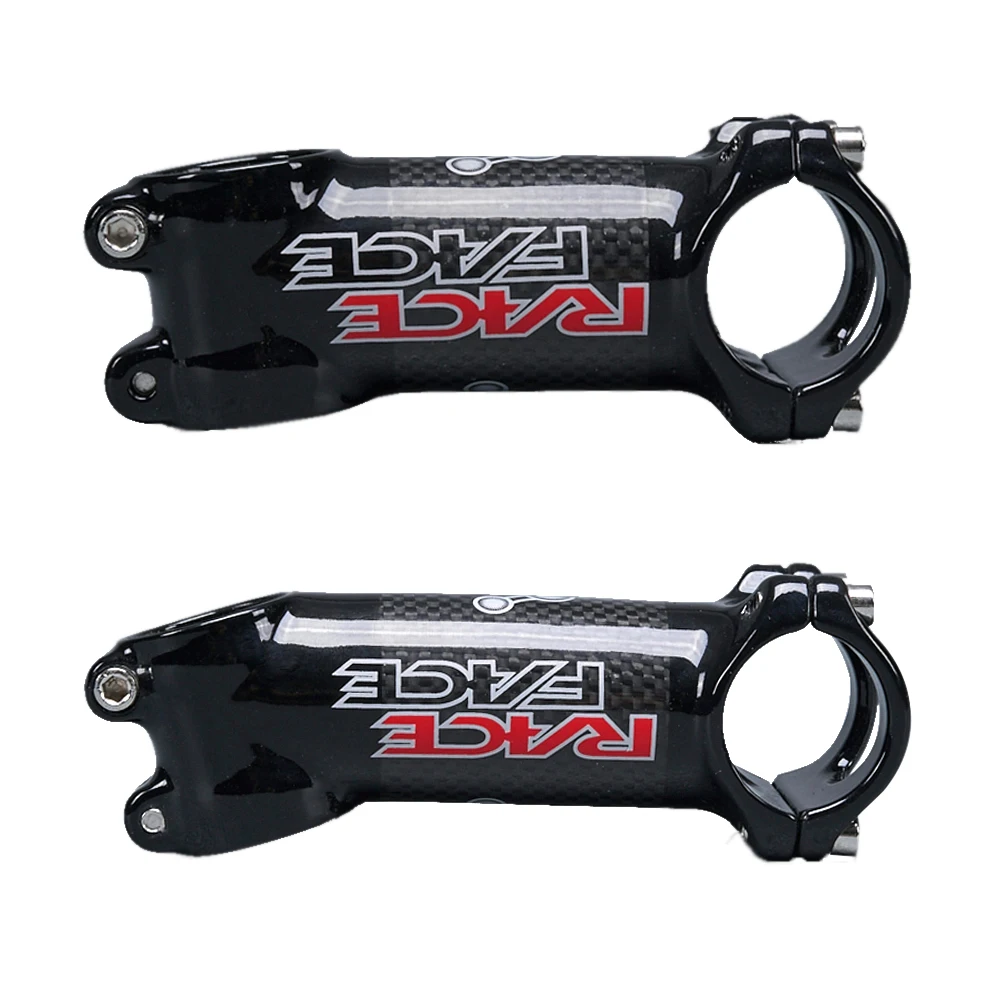 

Race Face Next Glossy 3K Carbon Aluminum Bicycle Stem Road MTB Bike Stem 6 / 17 Degrees 31.8 *60/70/80/90/100/110/120mm