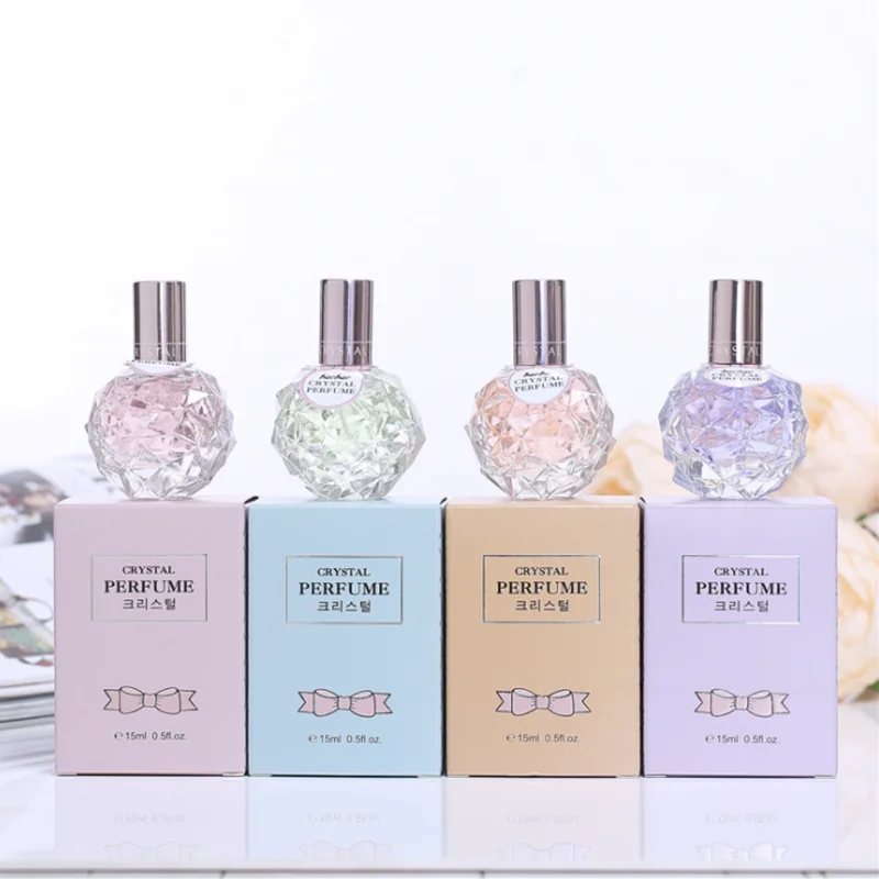 

Brilliant Crystal Girl Heart Series Perfume Floral Fruity Fresh Natural Lasting Shining with The Fragrance Flowers Deodorant