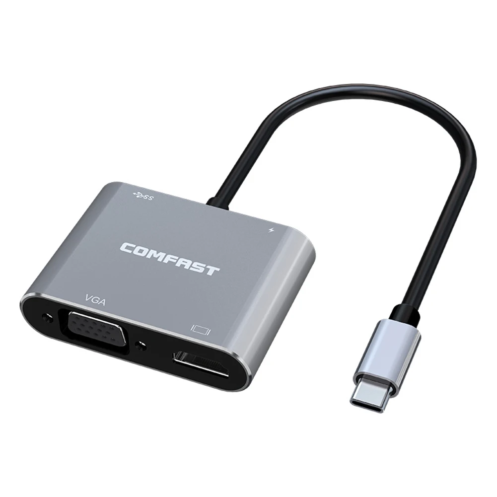 

Док-станция USB Type-C на 4K, 5 Гбит/с