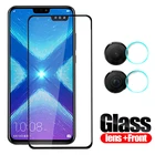 Защитное стекло для Huawei Honor 8X полное покрытие закаленная пленка для huawei Honor 8S 9A honor 10lite с пленкой для объектива камеры