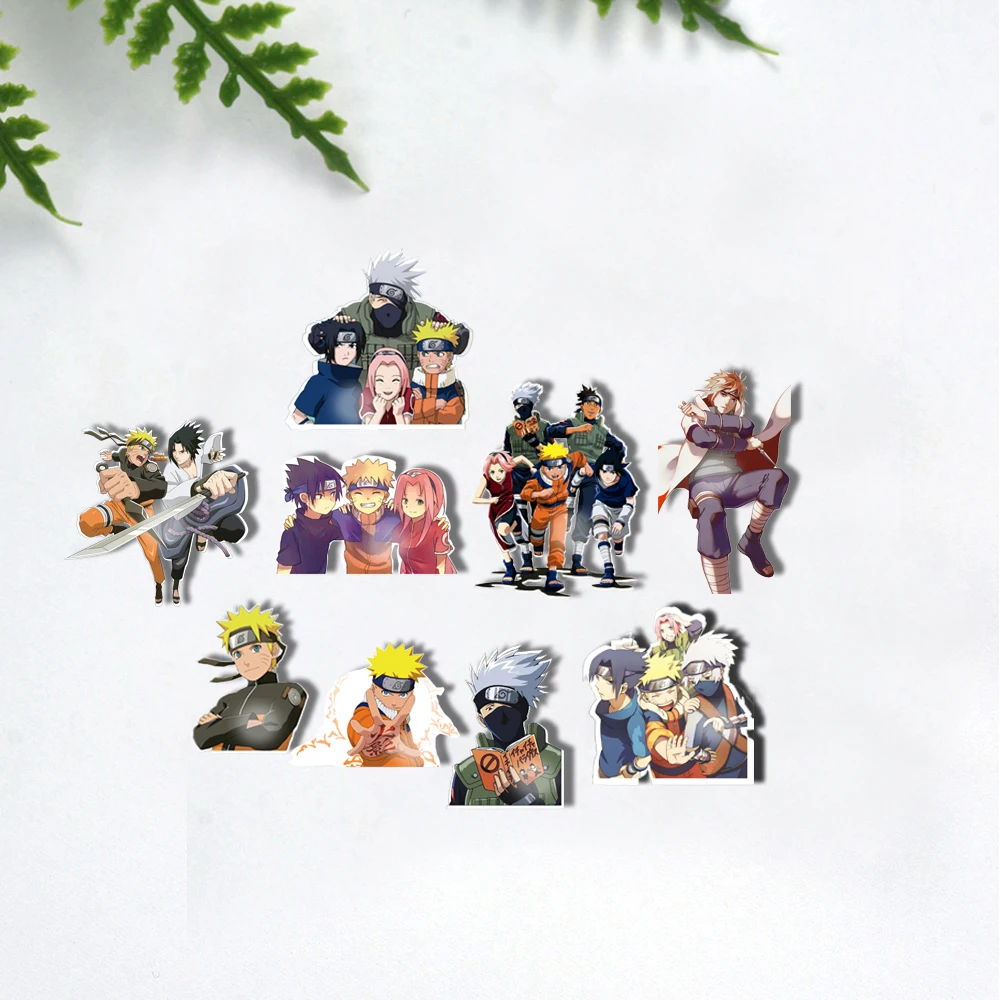 Горячее аниме Shippuden Мультяшные Броши Sasuke Kakash милые персонажи акриловые заколки