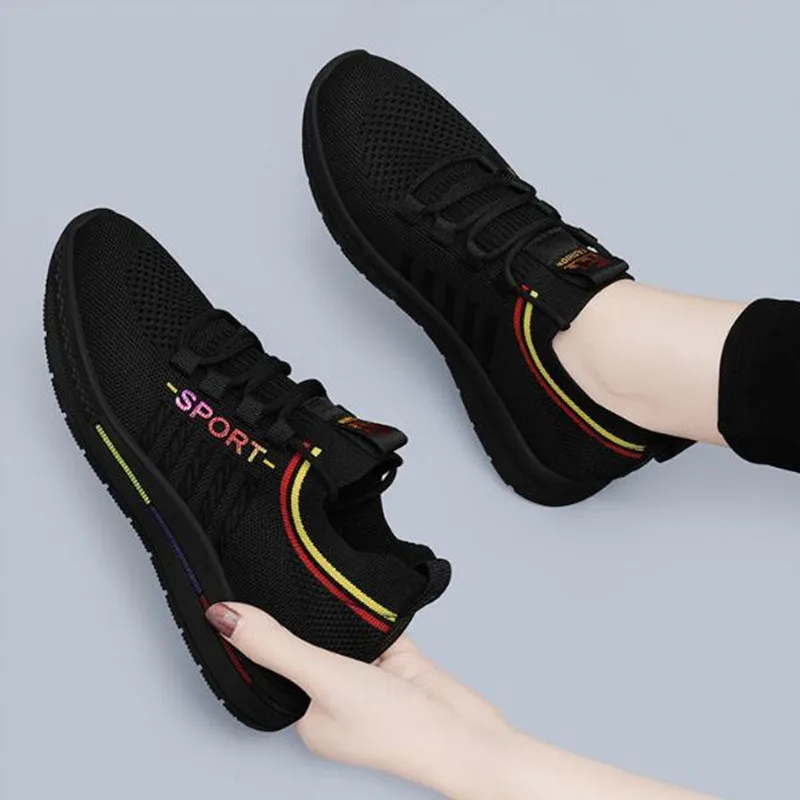 

NEW Women Colorful Sneakers Ladies Casual Sport Shoes Woman Lace Up Vulcanized Shoes Female Flat Walking Shoes Tennis Feminino