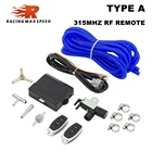 Универсальный беспроводной пульт дистанционного вакуумного выпускного клапана, комплект контроллера с 2 пультами для BMW AUDI