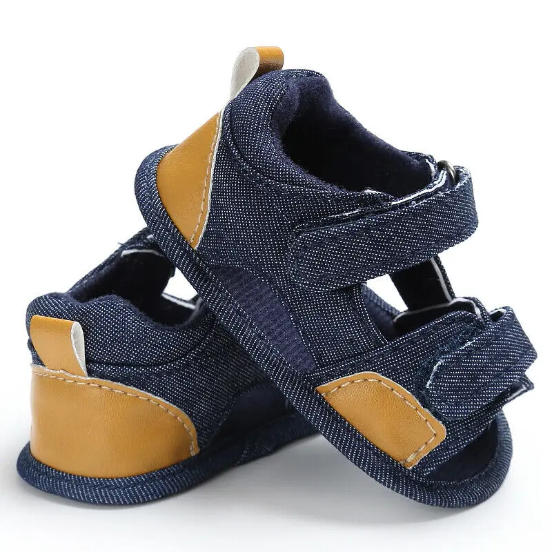 

Pudcoco Infant Baby Boy Girl Summer Sandals Casual Non-slip Soft Sole Crib Shoes Prewalker Moccasin Kids Baby First Walker 0-18M
