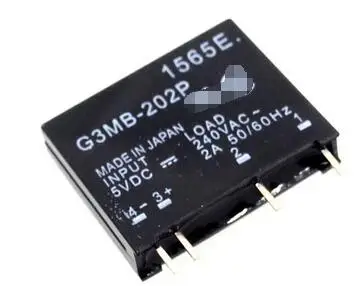 50 шт./лот G3MB 202P DC5V DC AC PCB SSR в 5VDC 240V 2A новый модуль наличии БЕСПЛАТНАЯ