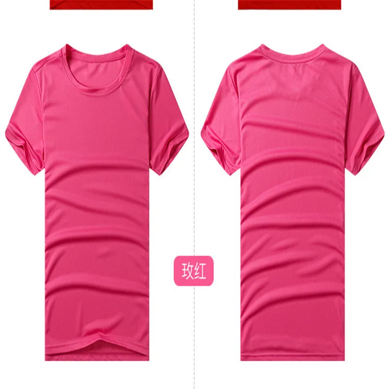 

2021 European and sk American men's sports quick-drying short-sleeved round neck T-shirt 005