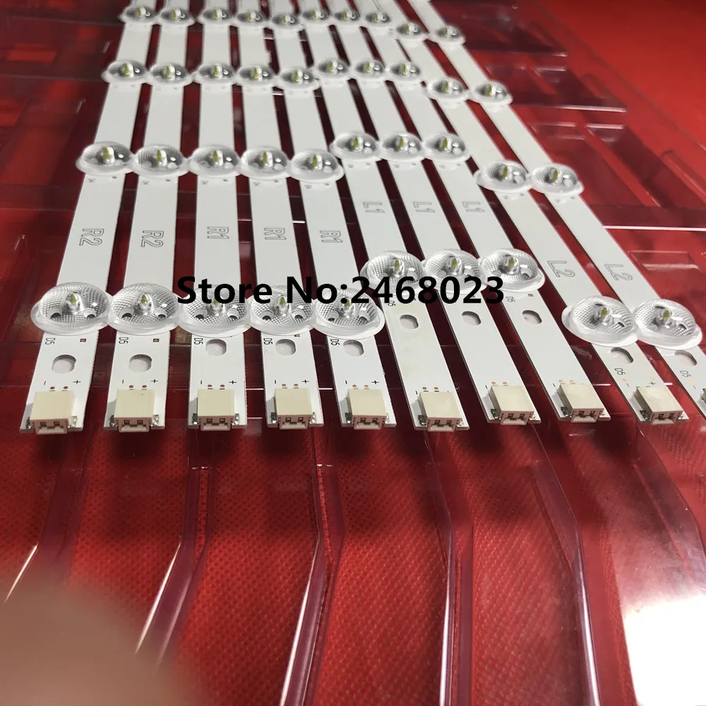 Новинка 10 комплектов = 100 шт. Светодиодная лента для подсветки R1 L1 R2 L2 сменная LG