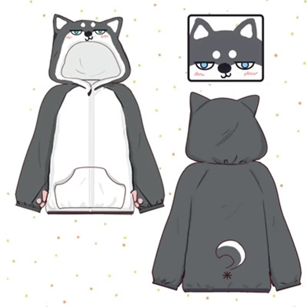 Женская спортивная одежда 2019 осень обувь для косплея Аниме Kawaii девочек Shiba Inu Doge