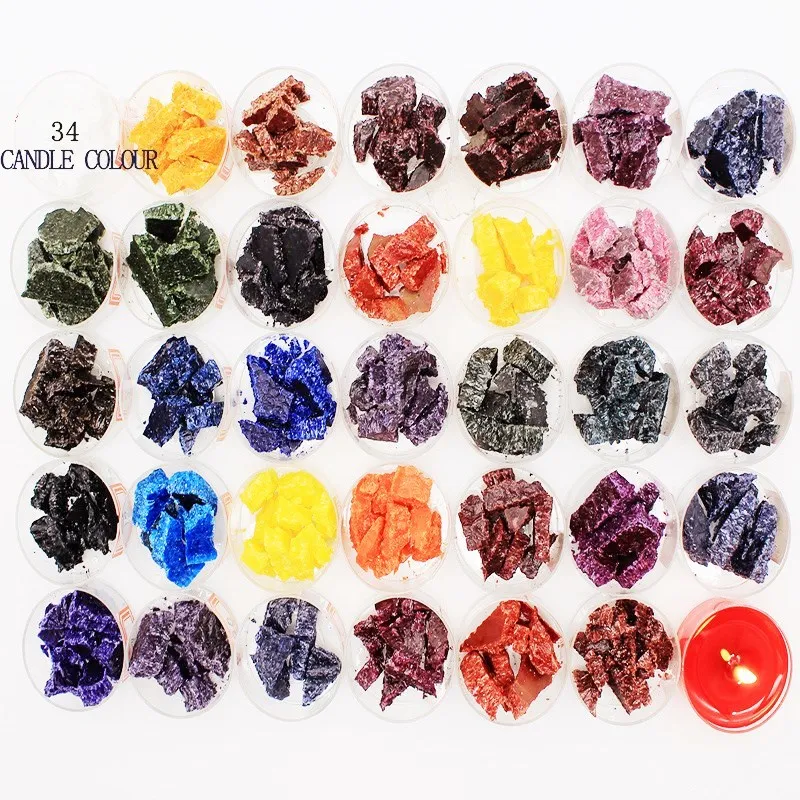 Воск для свечей сделай сам нетоксичный краситель парафиновый воск соевый