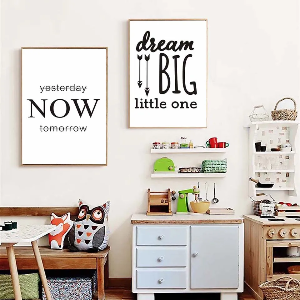 Настенные художественные модульные картины в скандинавском стиле принты мечта