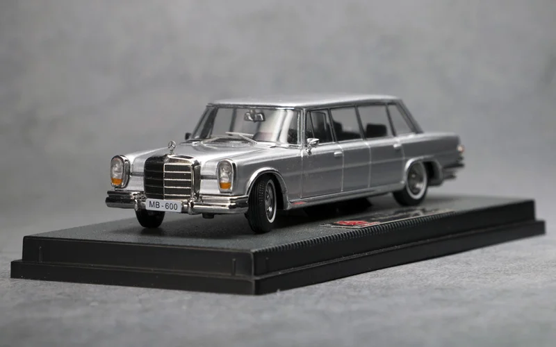 

1:64 YUANLI BENZ Pullman S600 расширенная версия W100 модель автомобиля из сплава