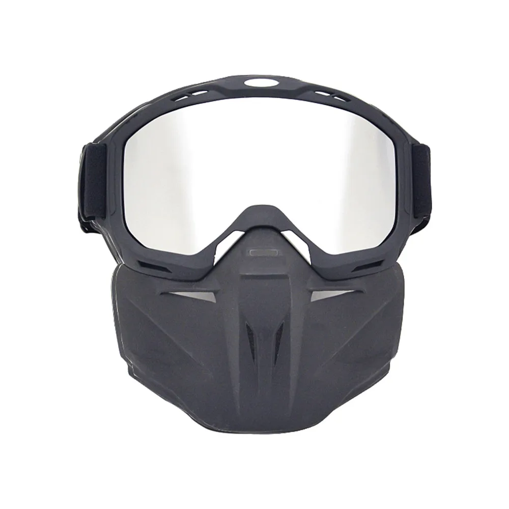 Съемная маска для мотоциклетных очков HD Vision из ТПУ с защитой от раздражения без