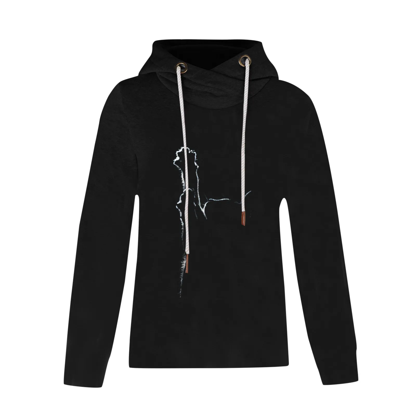

Women Cat Print Hoodies Sweater Long Sleeve Casual Sweatshirt Top