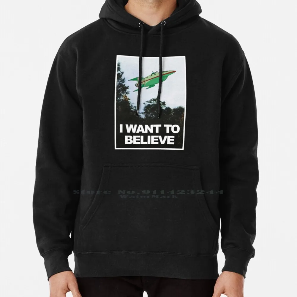 

I Want To Believe Express Hoodie Sweater 6xl Cotton Bender Space I Want To Believe X Files Xfiles Mulder Scully Popculture Pop