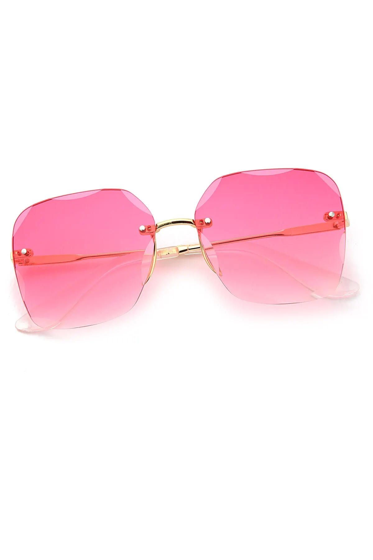 

2020 top Brand Luxury Fashion Women 'S Pink Metal Glasses UV400 APSN003104 Aqua di Polo 1987 Sunglasses