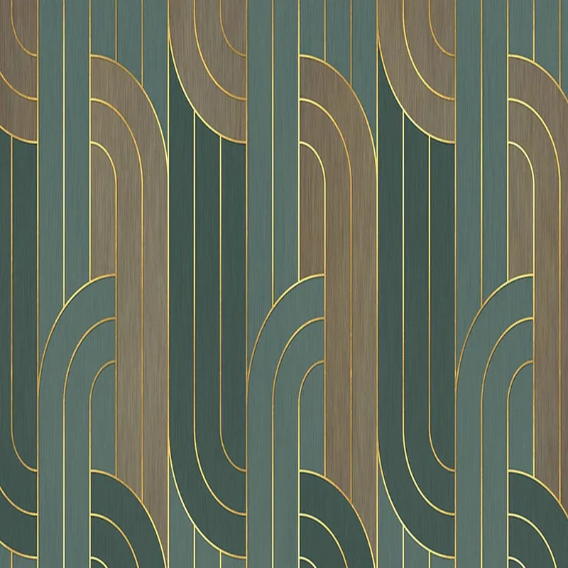 Фотообои Современные геометрические абстрактные золотые линии текстура